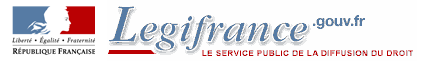 Logo Legifrance